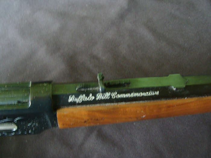 Winchester Commemorative  30-30 Rifle 1867-1967 William Cody "Buffalo Bill" with original box and papers, never used.