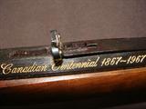 Winchester Canadian Commemorative 30-30 Rifle 1867-1967 with original box and papers, never used.