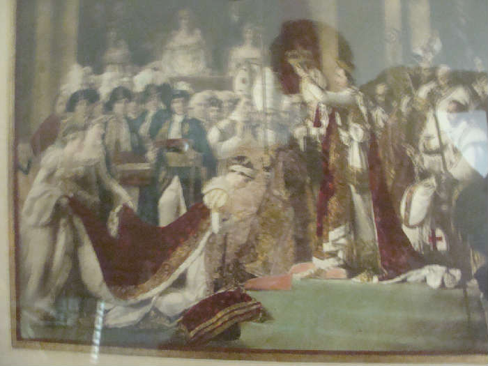 "Coronation of Empress Josephine"  PhotograVurue 1890 - 1910
Frame approx. 17 x 15.5