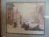 #198 Claude Lormin eldin, Pub. March 1777 by John Boydell Engravor in Cheapside, R. Earlom fecit. From the original drawing in the collection of the Duke of Devonshire
Frame approx. 18 x 15.5