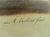 #198 Claude Lormin eldin, Pub. March 1777 by John Boydell Engravor in Cheapside, R. Earlom fecit. From the original drawing in the collection of the Duke of Devonshire
Frame approx. 18 x 15.5
