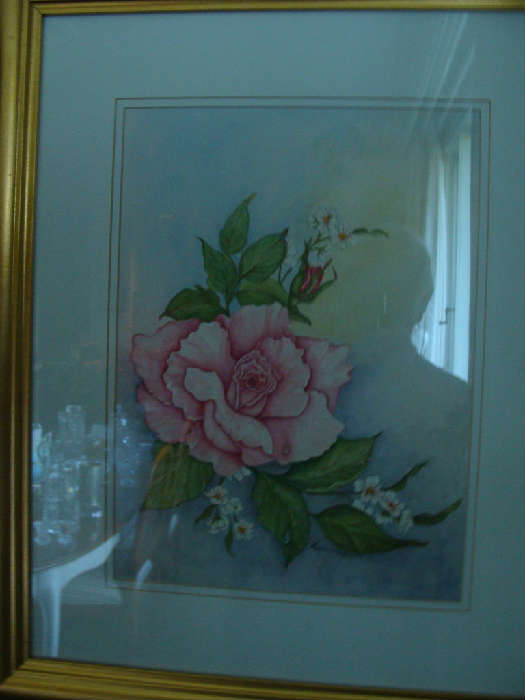 Artwork: Some of the Gorgeous flowers painted by Marie Lish