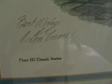 Artists personal signature on Signed and Dated, limited edition print of the "touring car"