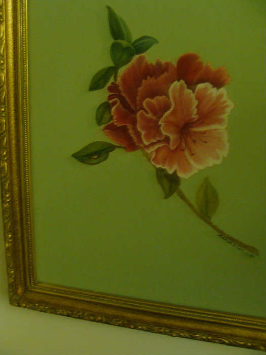 Artwork: Some of the Gorgeous flowers painted by Marie Lish