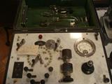 Antique physiotherapy (?) machine complete with glass attachments!