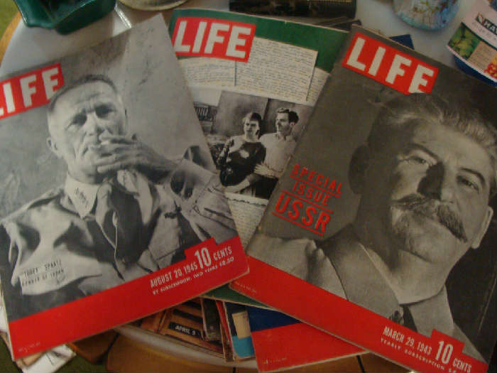 Vintage Life Magazines there are others