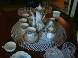 Antique Chocolate set