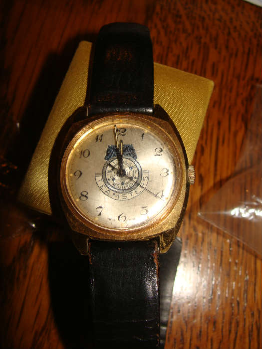Vintage Teamsters Union Wristwatch