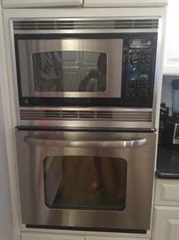 GE Microwave and Wall Oven $250 27"