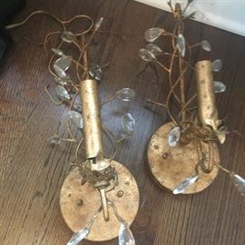 Pair Sconces $40