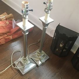Pair Pottery Barn Lamps $30