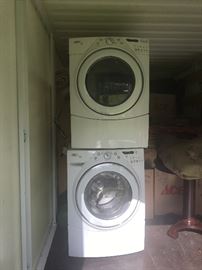 Whirlpool Duet Front Loading Washer and Dryer 27" wide $200 each excellent condition
