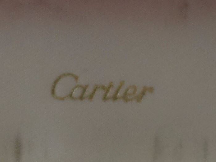 Cartier sterling salt & pepper