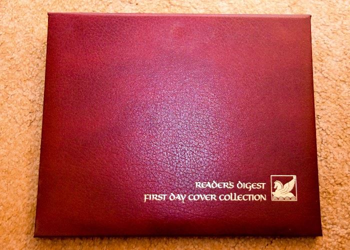 Readers Digest First Day Cover Collection Stamps 1985
