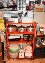 Roasters, Pots & Pans, Waffle Irons, Kitchen Accessories, Etc. 