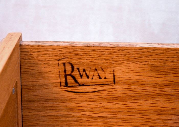 Mid Century Modern Highboy Dresser / Chest of Drawers by R-Way  