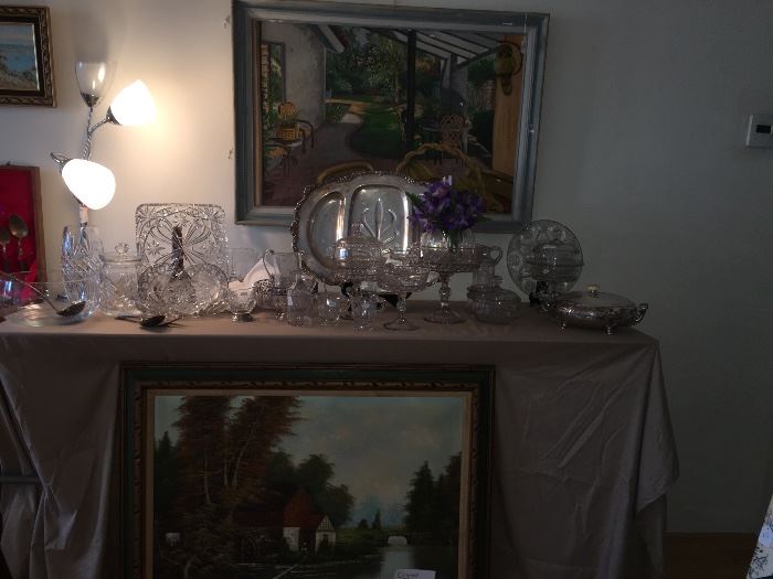 SILVER SERVICE AND CRYSTAL