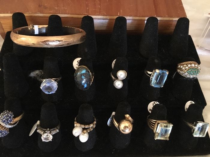 VINTAGE FINE AND COSTUME JEWELRY