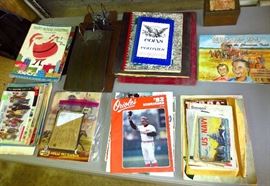 Sports Programs, Stamp Albums, Books