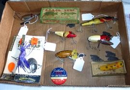 Old fishing lures
