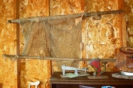 Vintage fishing net