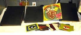 Vintage 78 RPM Albums (mainly jazz and country), other records