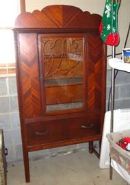 Art Deco Waterfall china cabinet