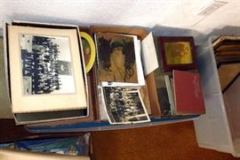 Old photos, frames, prints