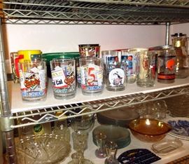 Collectible sports glasses