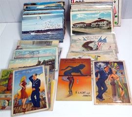 Vintage Postcards, some risque and naughty