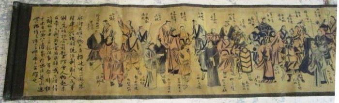 Antique Japanese scroll