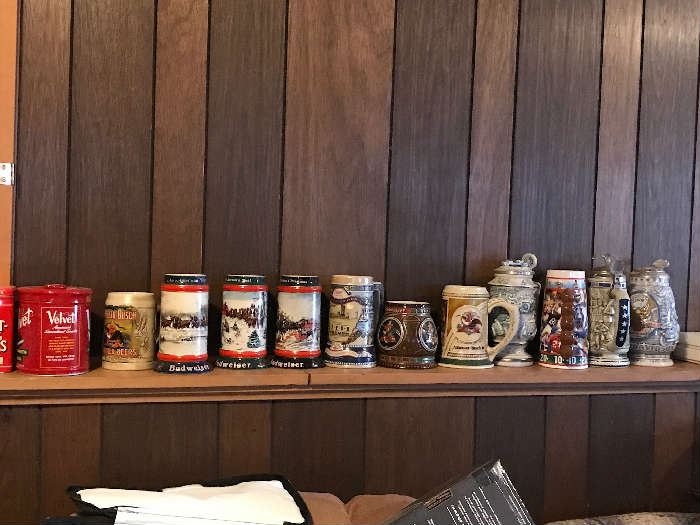 Collectible Beer steins