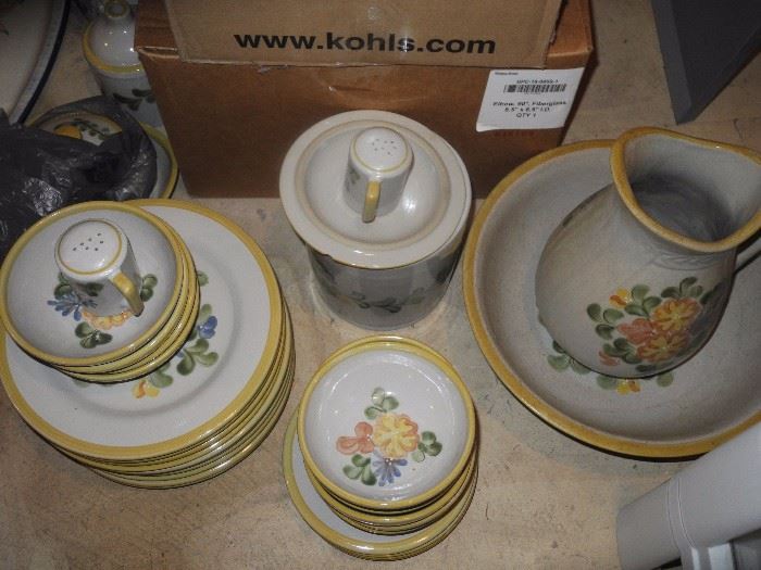 Stoneware set