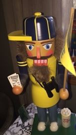 Sports fan nutcracker