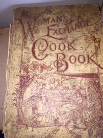 Antique cookbook