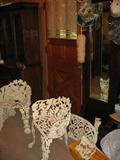 Wrought iron furniture, Floor length Antique Mirror