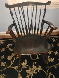 Antique Windsor rocking chair