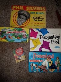 Disney games, Phil silvers game and more