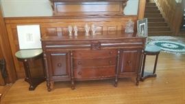 Nice Buffet and Marble top tables