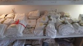 The linens are great   And Marked what they are K, Q Twin etc