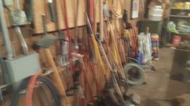 Rakes shovels and More