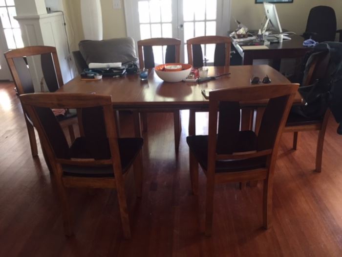 dining table  6 chairs