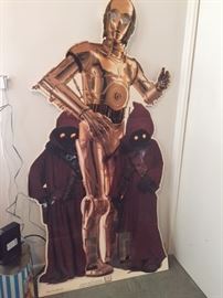 Stand-up Star Wars movie item