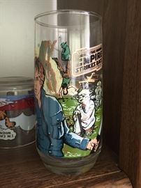 The Empire Strikes Back glass -- Luke Skywalker