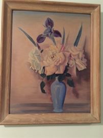 Isabel Lovel roses painting