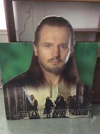 Qui-Gon Jinn cardboard (double sided)