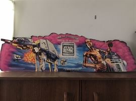 Star Wars Trilogy cardboard (hanging)