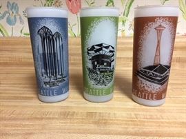 Seattle Worlds Fair glass (sold individually)