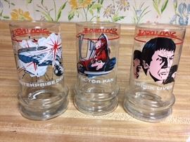 Star Trek III glasses (set of 3)