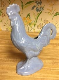 Unmarked rooster planter